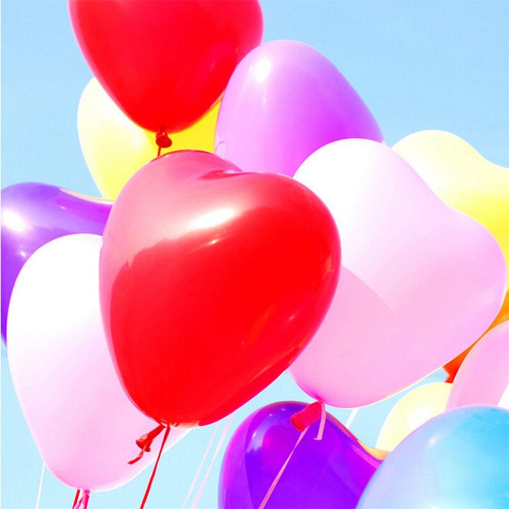 Много воздушных шариков