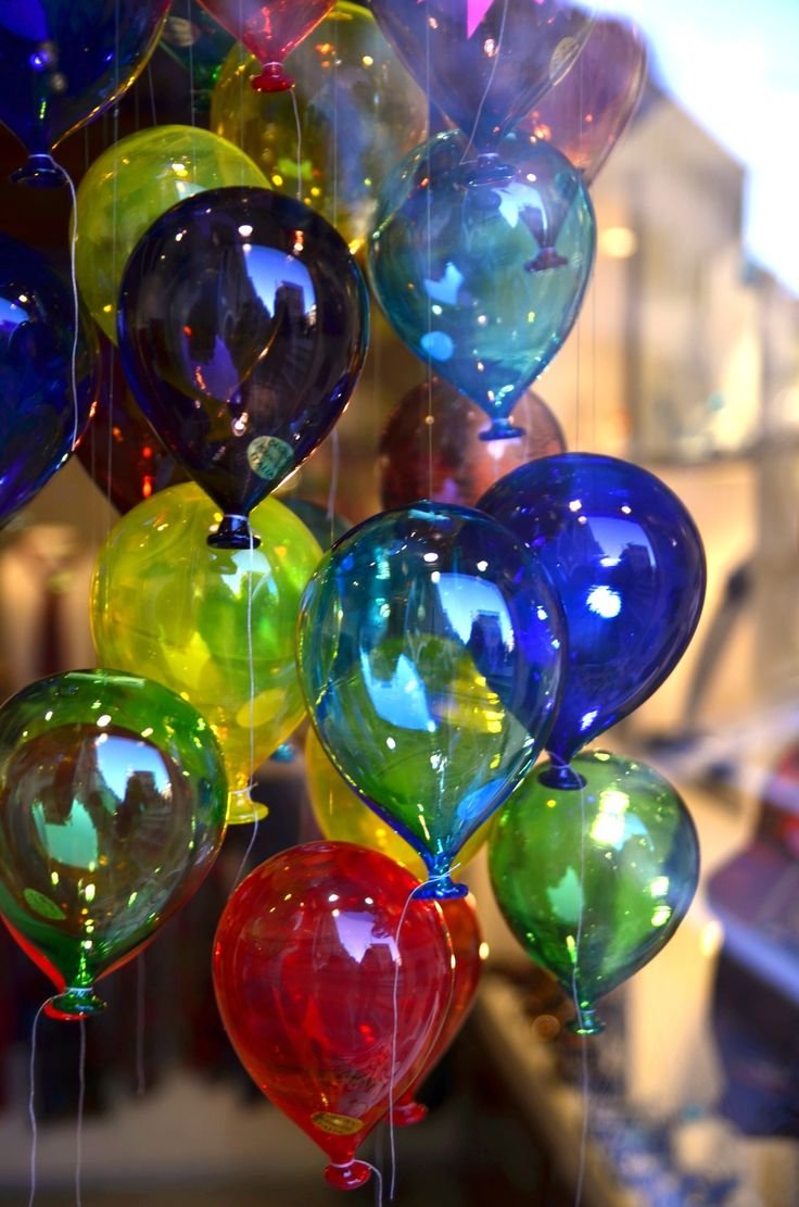 Красивые гелевые шары