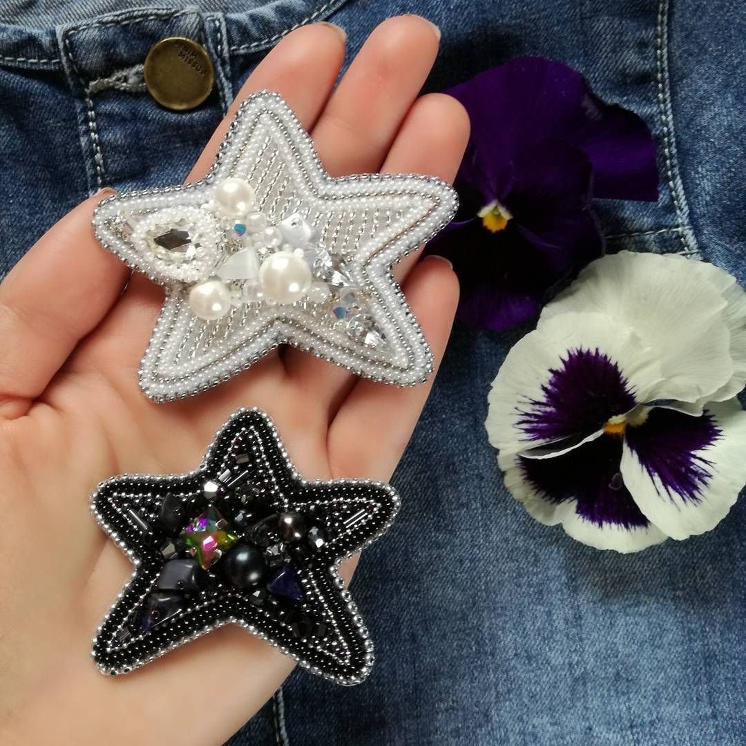 Брошь звезда