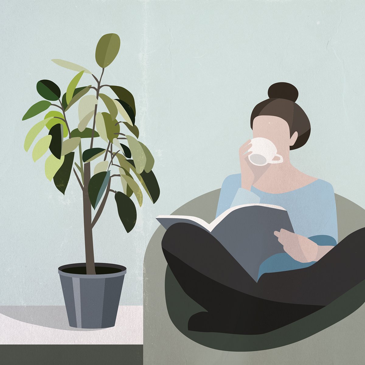 Тату Минимализм на белом фоне