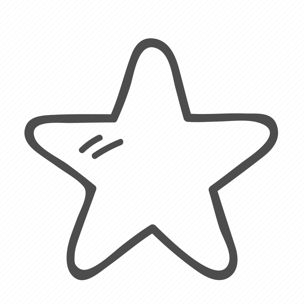 Звезда раскраска