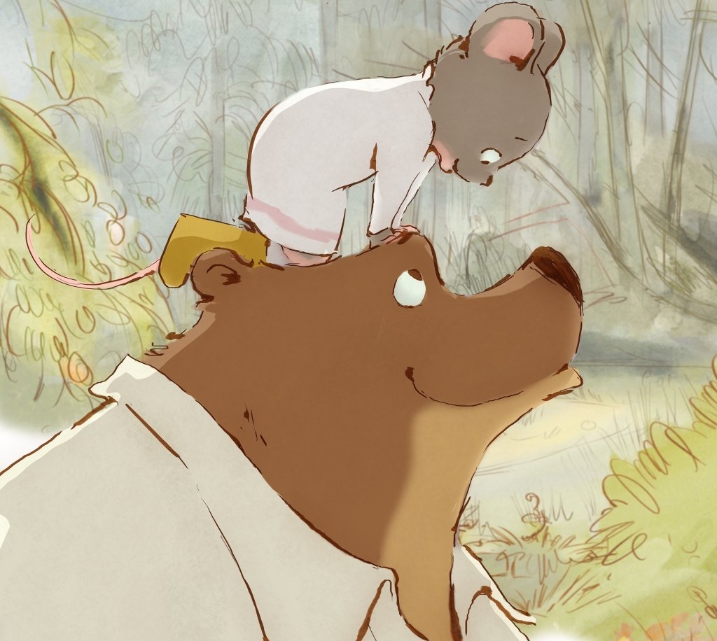 Медведь Эрнест и мышка Селестина