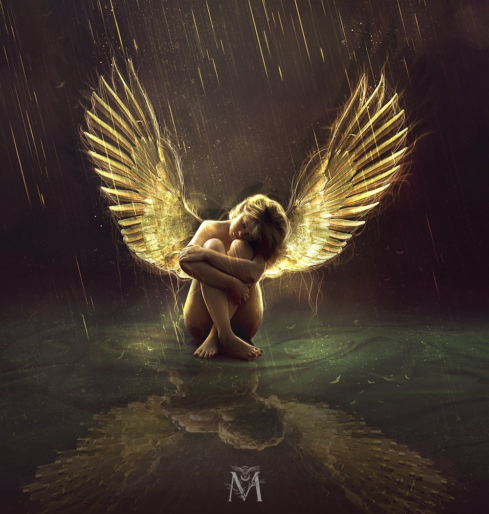 Грустный ангел