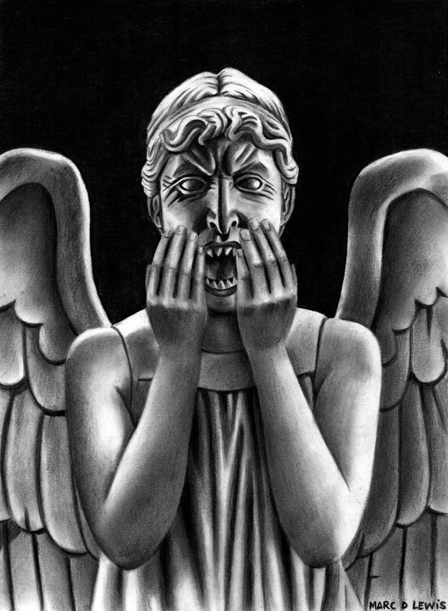 Статуя ангела медицины