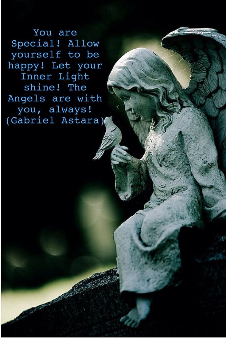 Ангел кладбищенский статуи