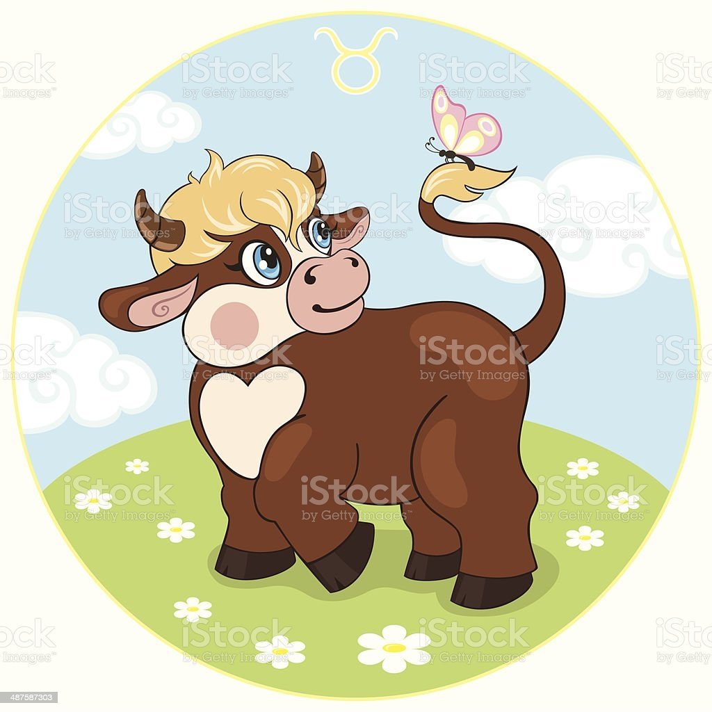 Телец мультяшный