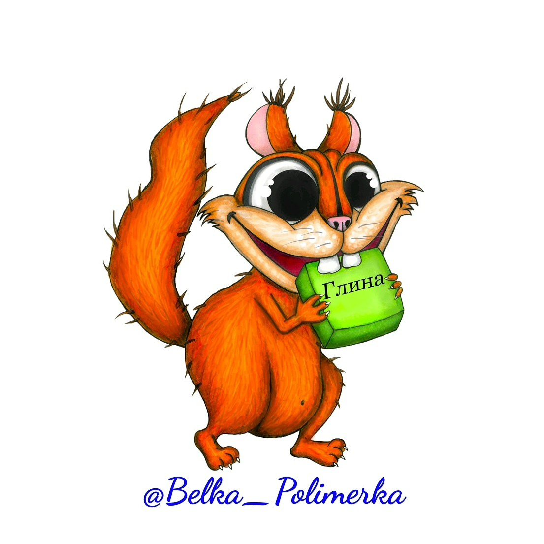 Смешные белки рисунки