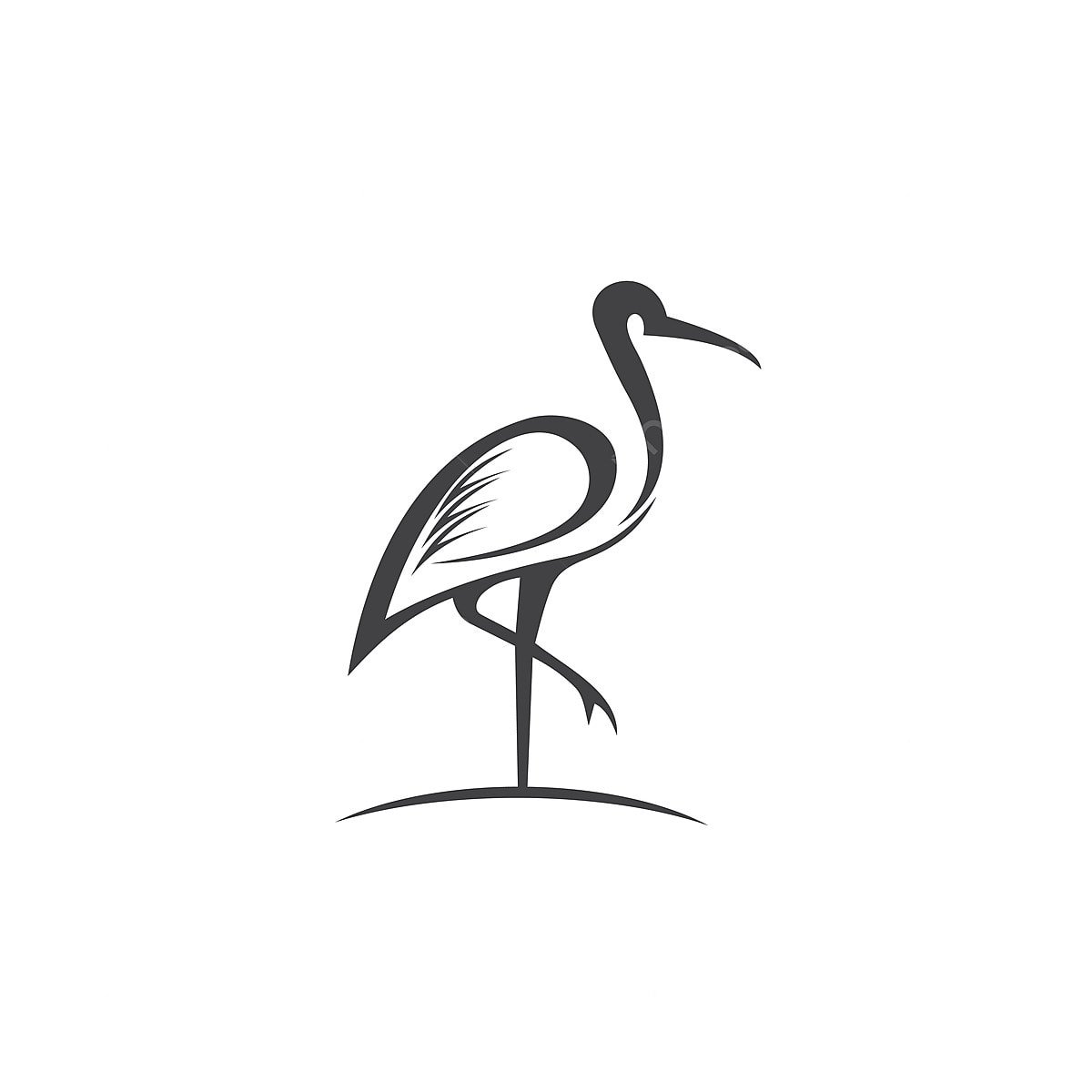 Цапля символ