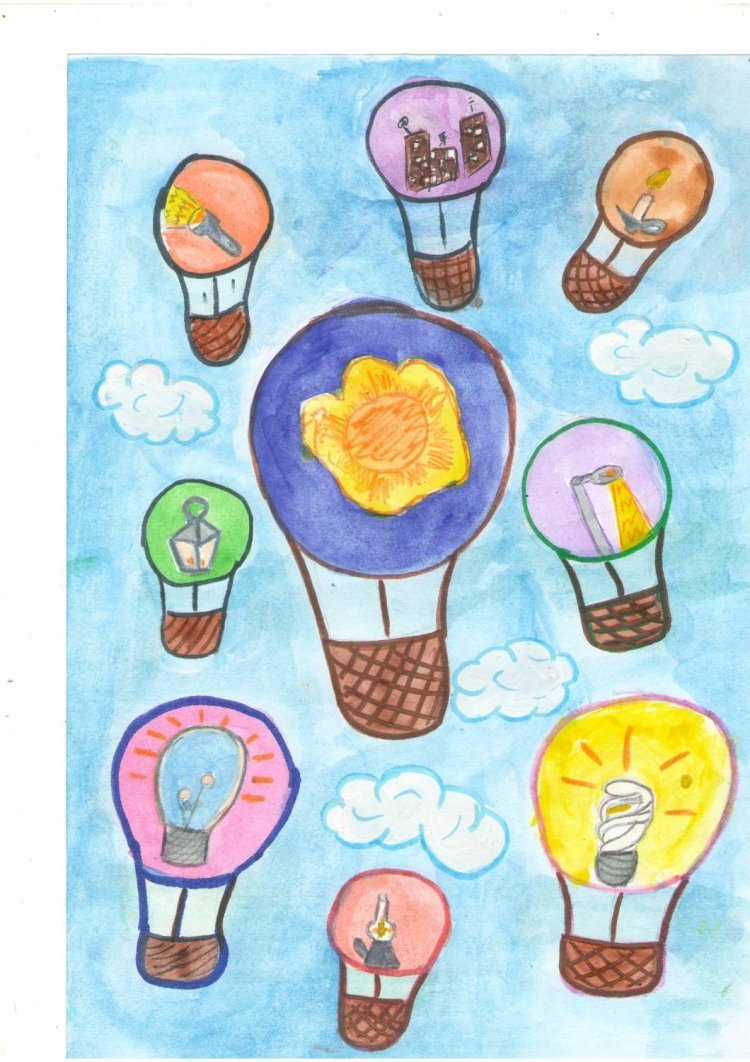 Рисунок на тему электричество