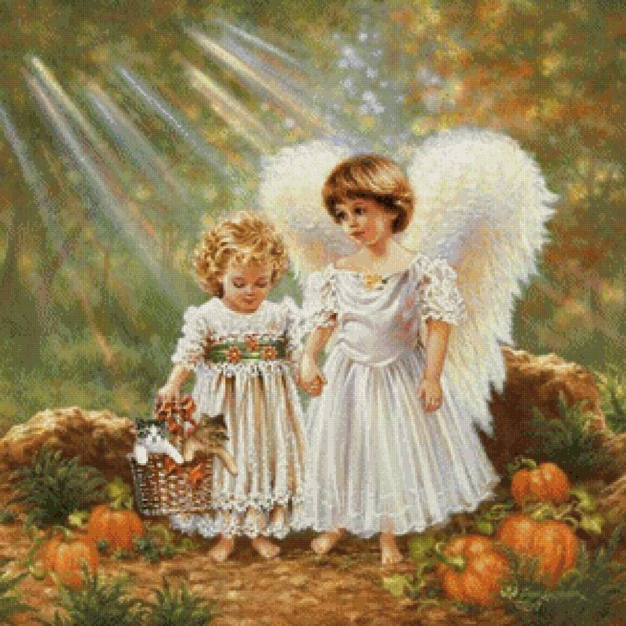 Поздравления с ангелочками