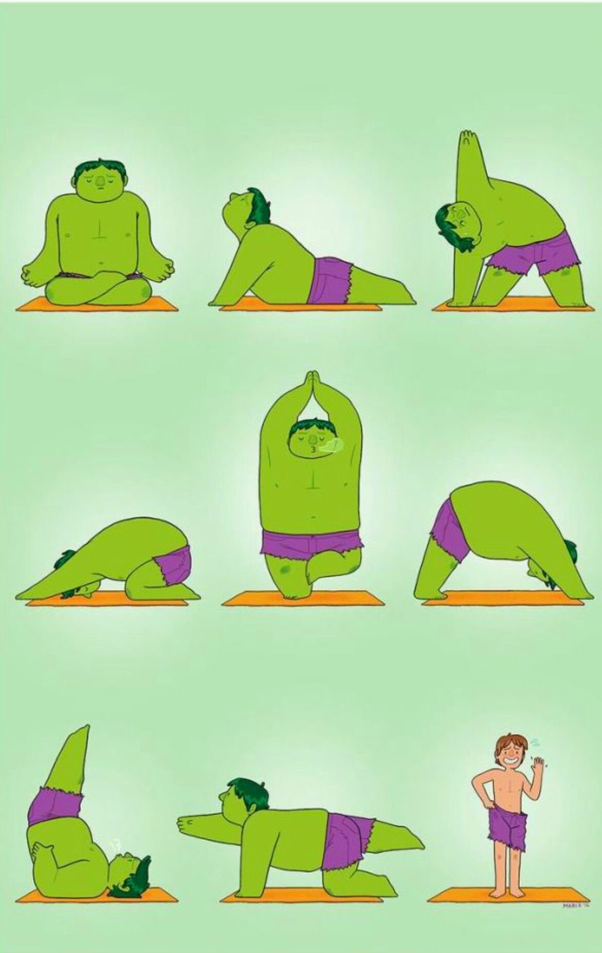 Приколы про йогу