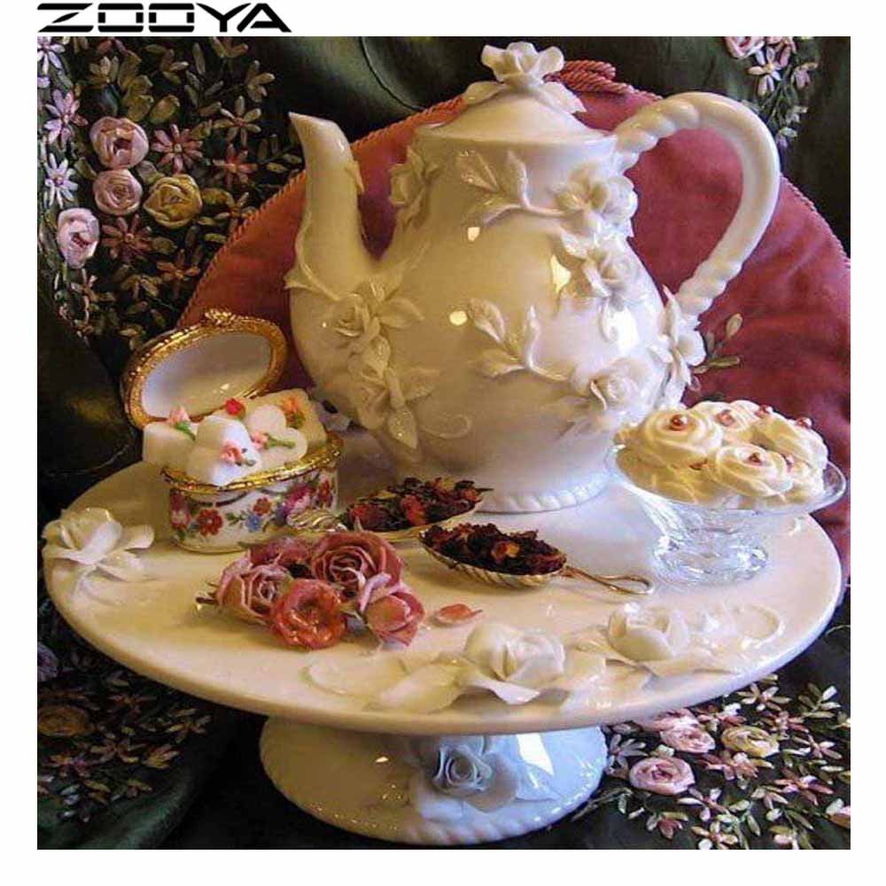 Фарфоровая чашка натюрморт