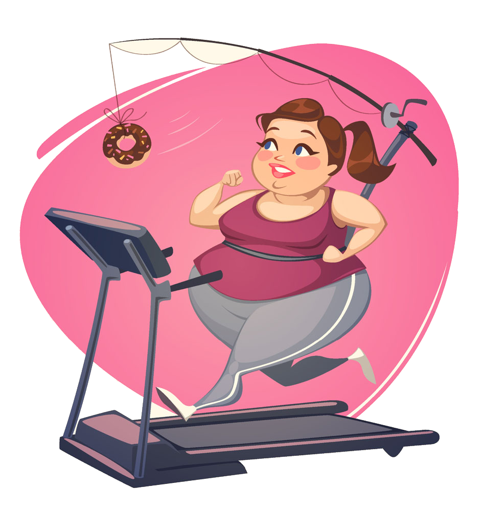 Похудение иллюстрация