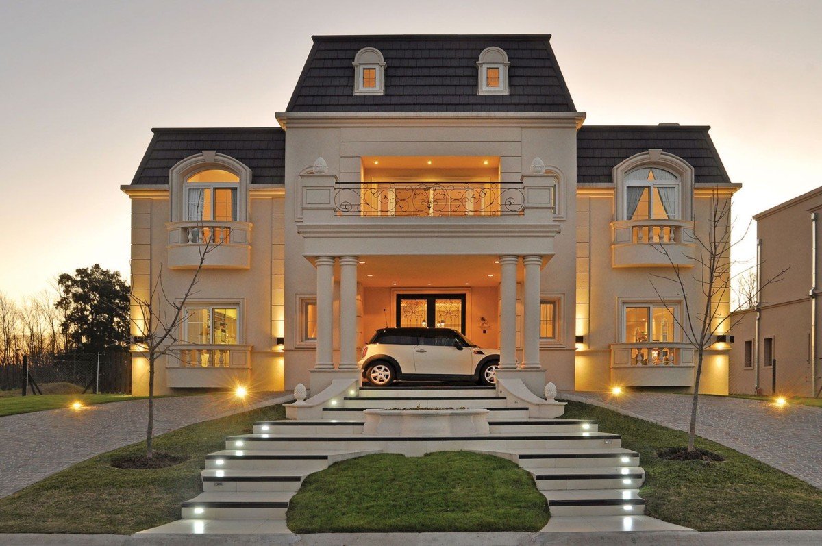 Красивые двухэтажные дома