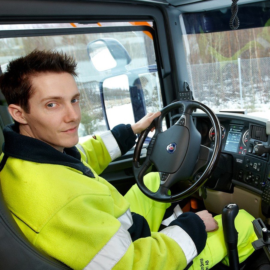Вождение грузовика