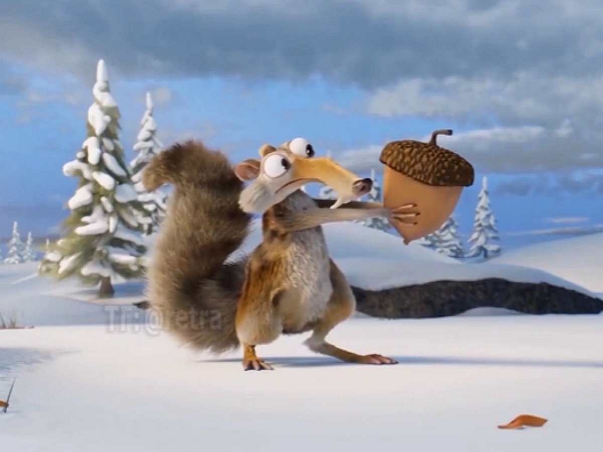 Белка из ледникового периода 2022