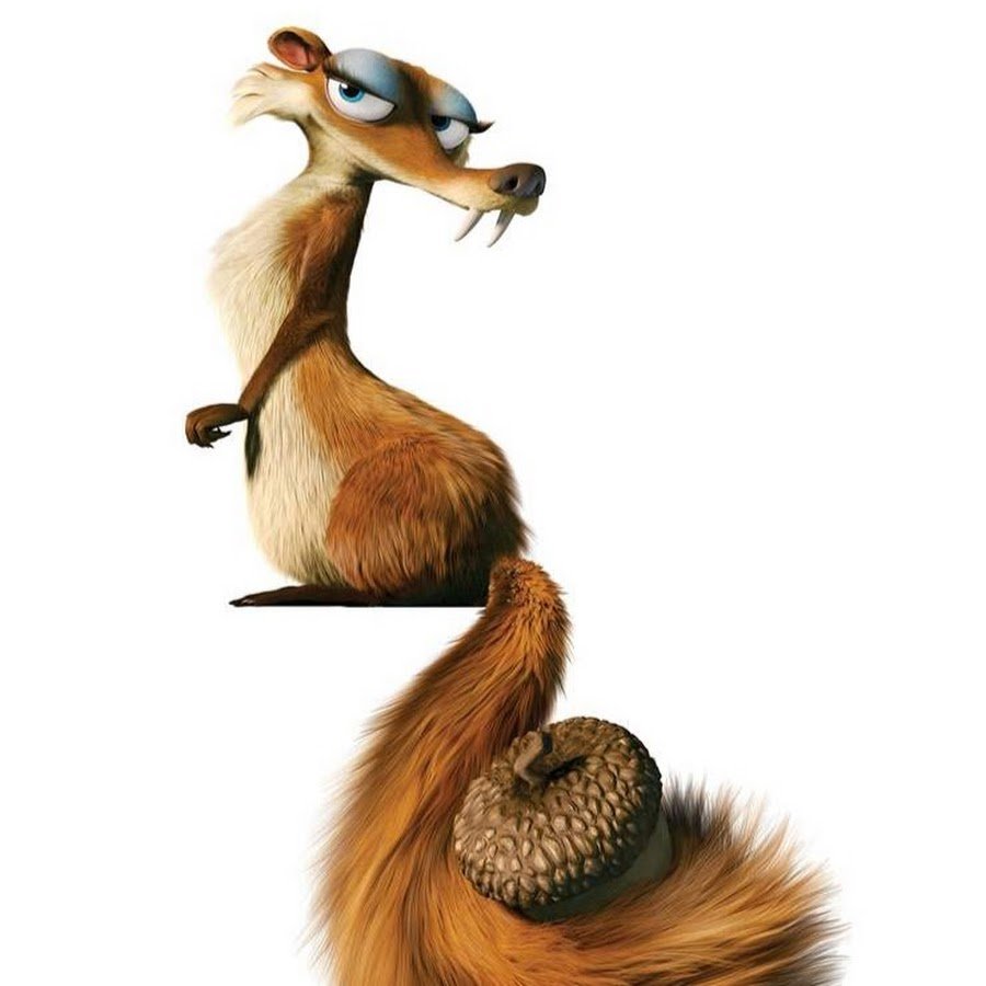 Красивая белка из ледникового периода