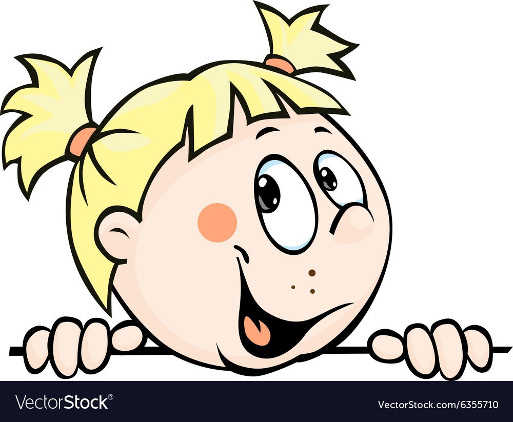 Веселые мордочки детей