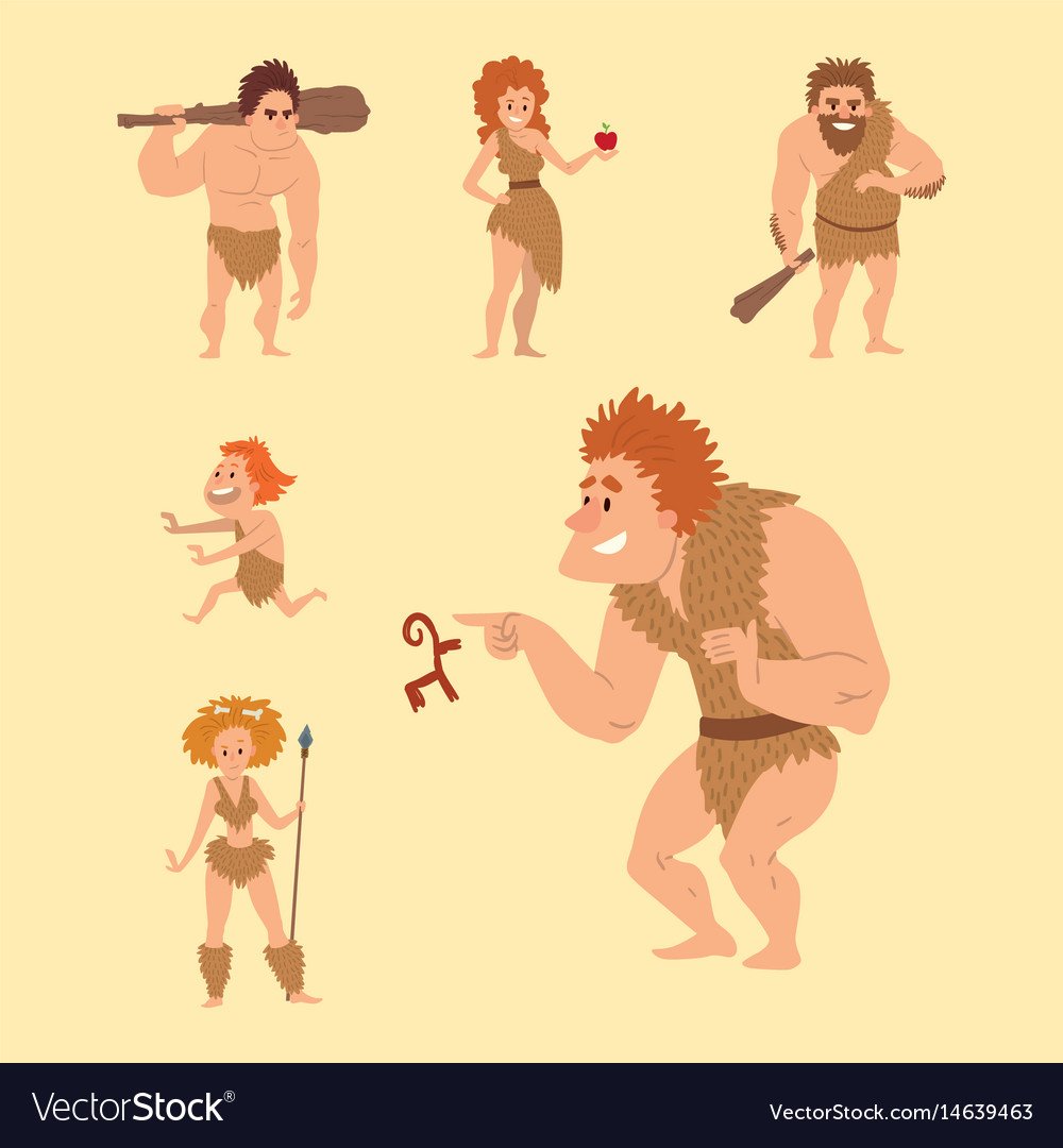 Лицо первобытного человека