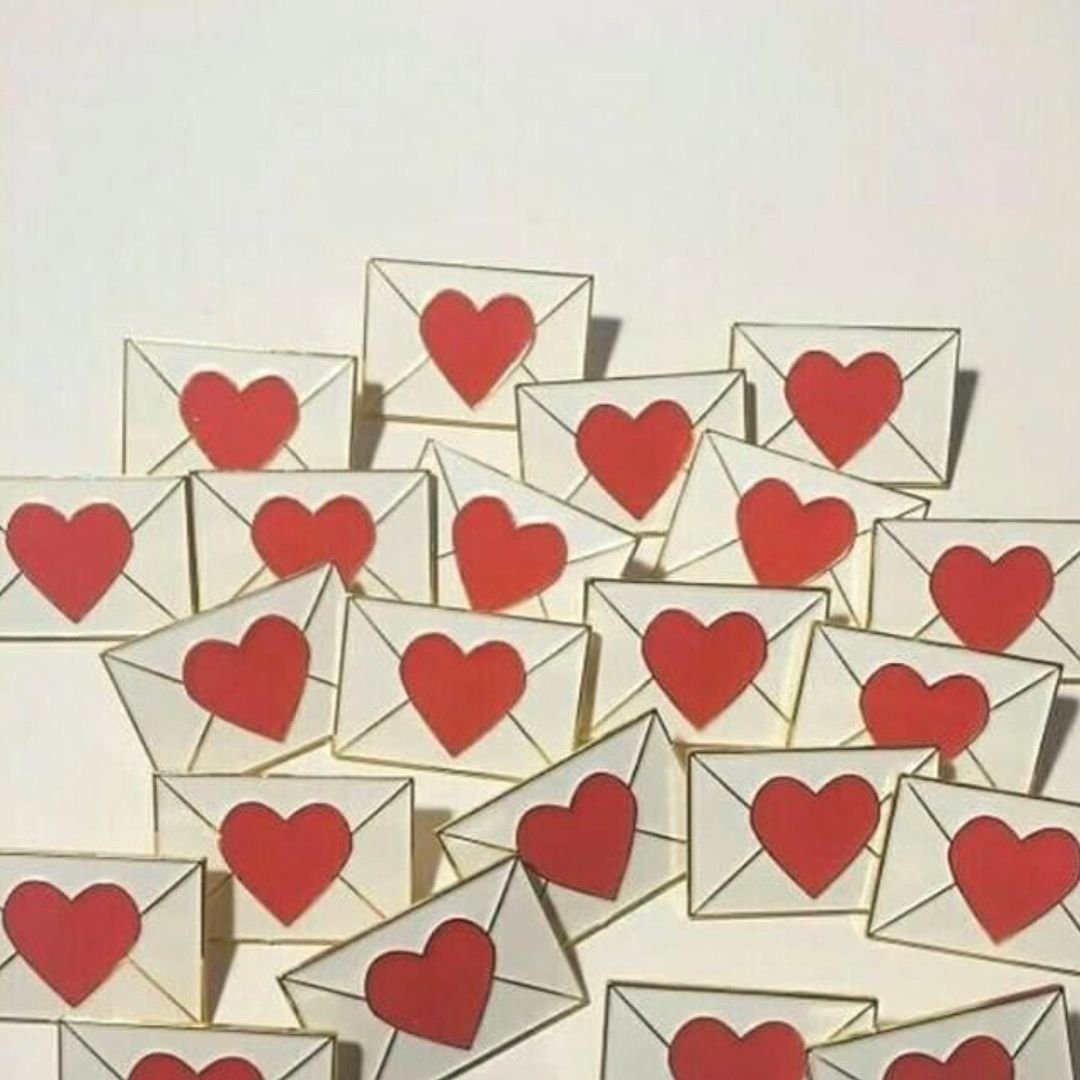 День Святого Валентина акварель