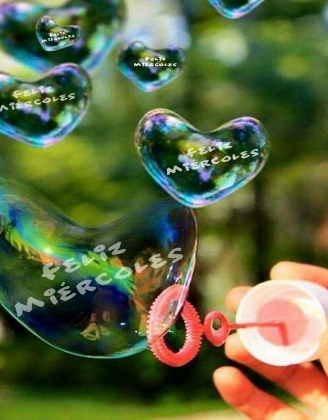 Красивые мыльные пузыри