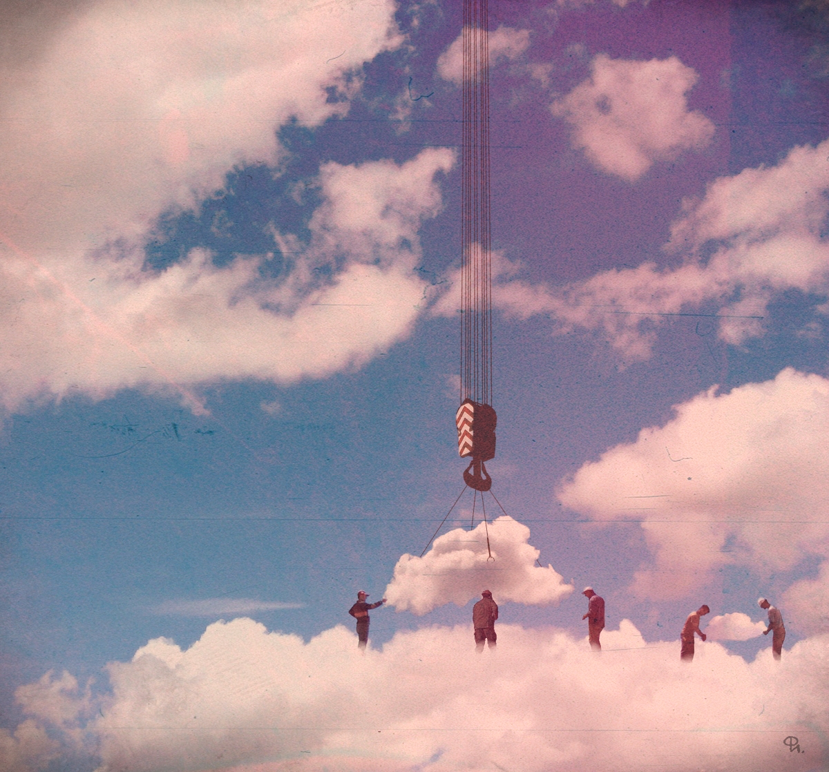 Девушка на фоне замка