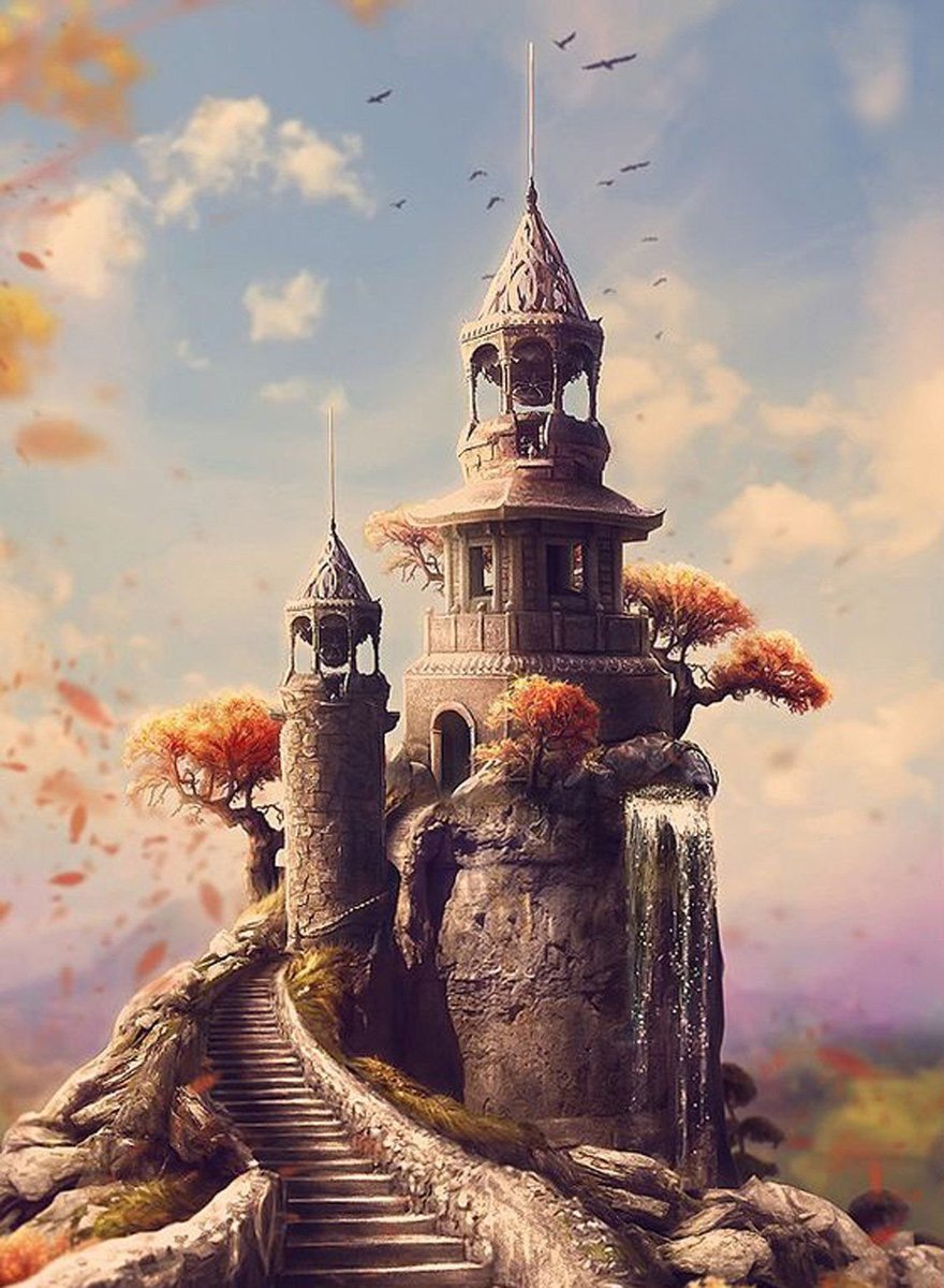 "Дворец в облаках" Джеймс Гарни