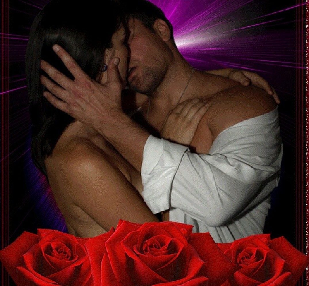 Поцелуй для любимой женщины