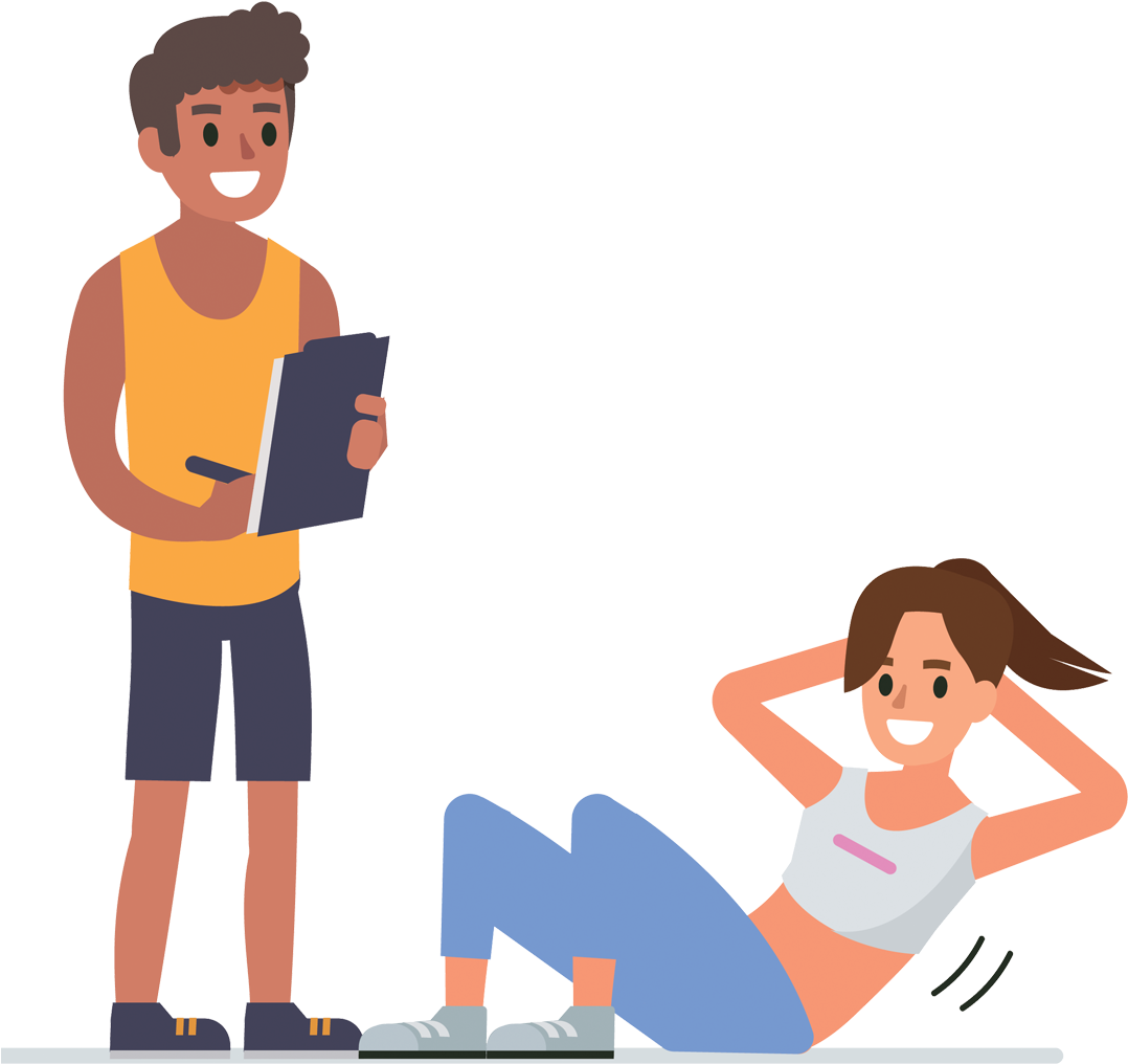 Учитель физкультуры вектор