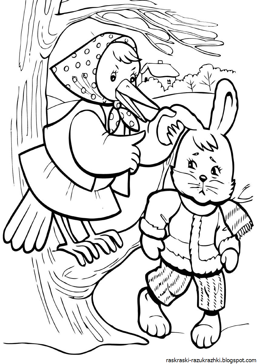 Золотой петушок раскраска