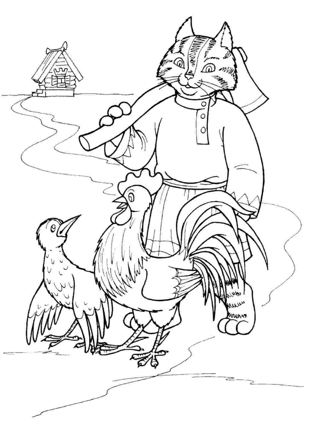 Рисунки к сказке сестрица Аленушка и братец Иванушка карандашом