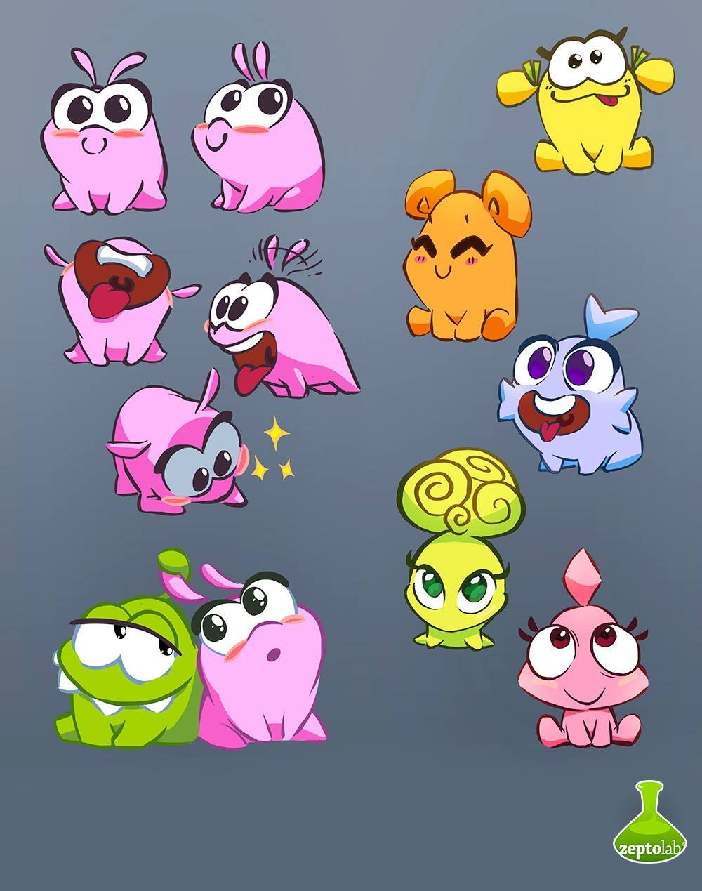 Персонаж мультфильма ам Ням