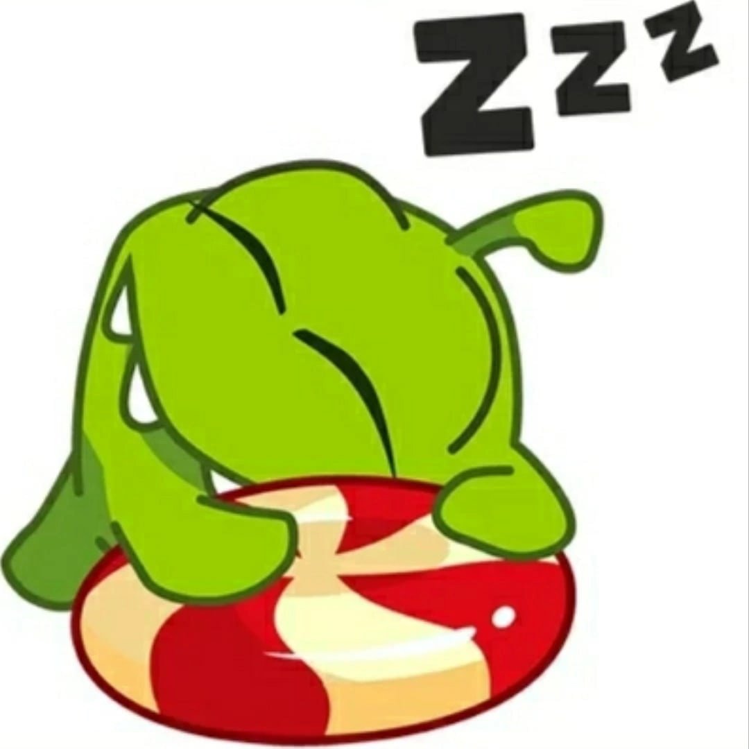 Стикер без фона Ням