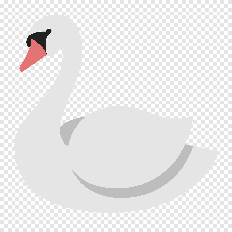 Шаблон лебедя