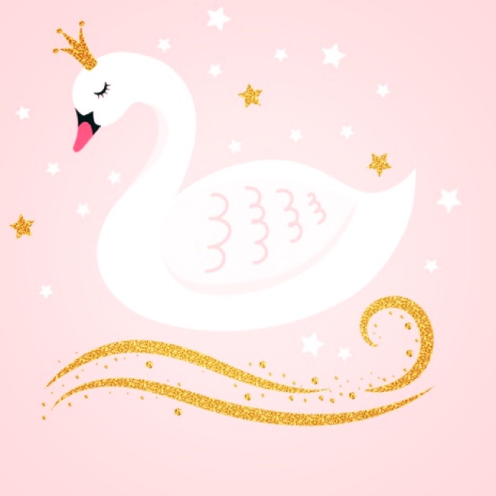 Лебедь вектор