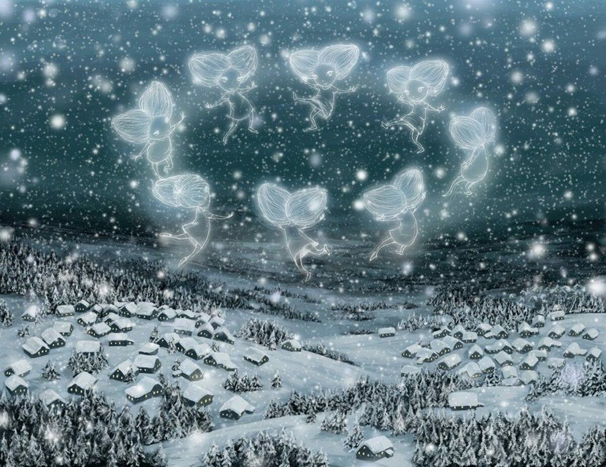 С. Смольянинов "Мистер-снегопад" иллюстрации