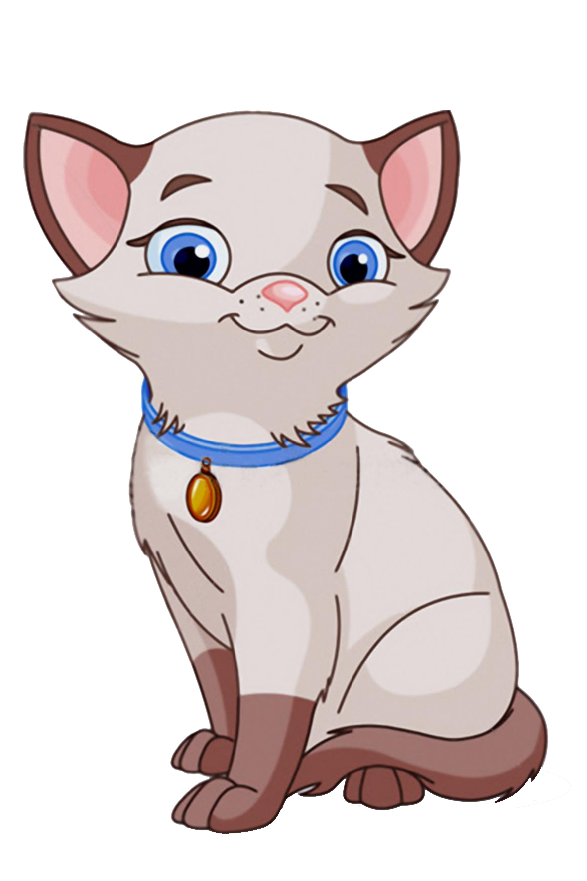 Кошка картинка для детей на прозрачном фоне