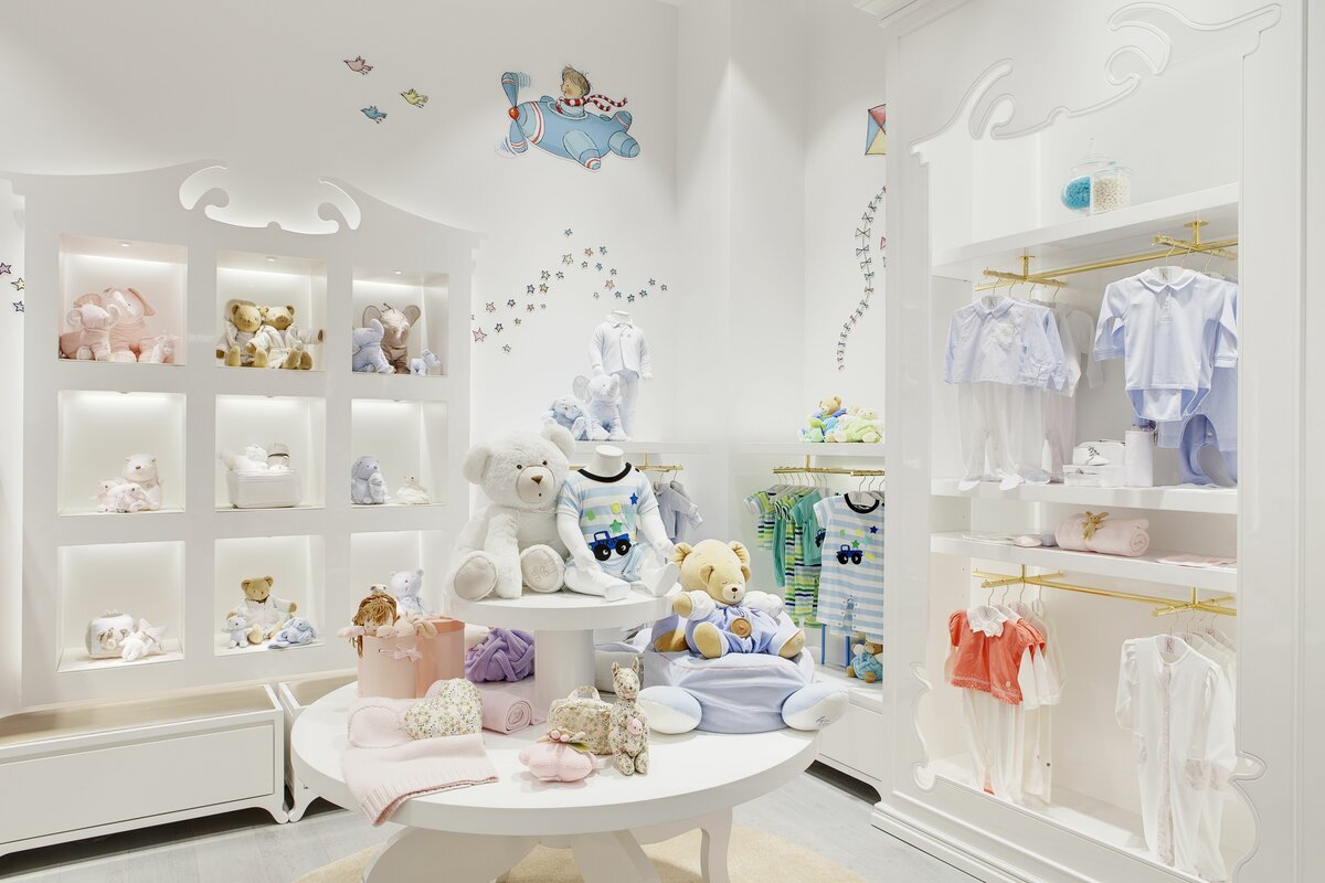 Интерьер детского магазина