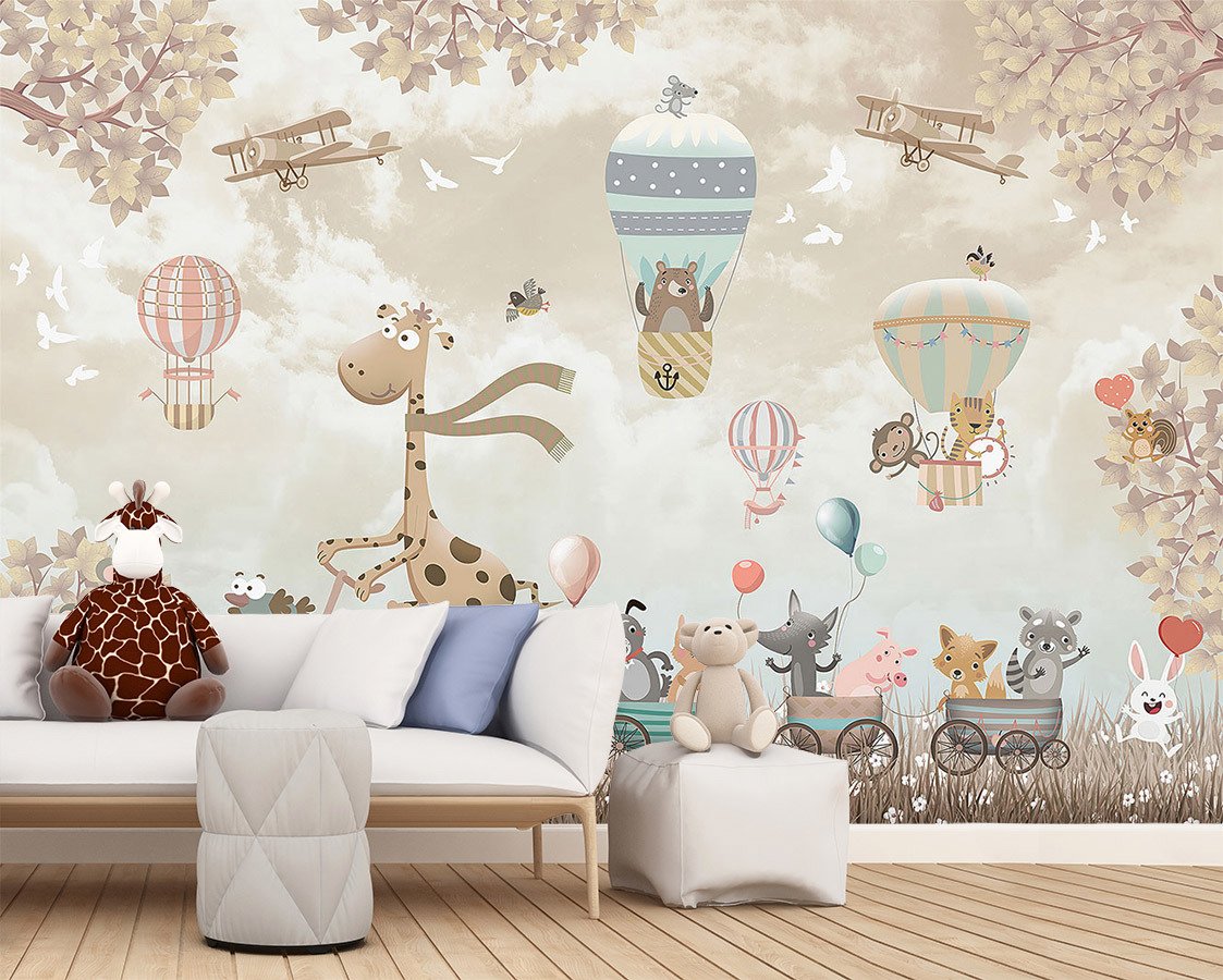 Детские фотообои на стену