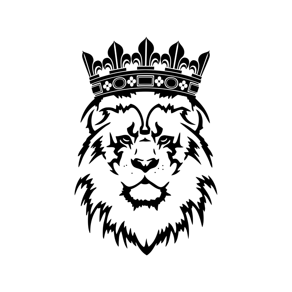 Торт Лев с короной