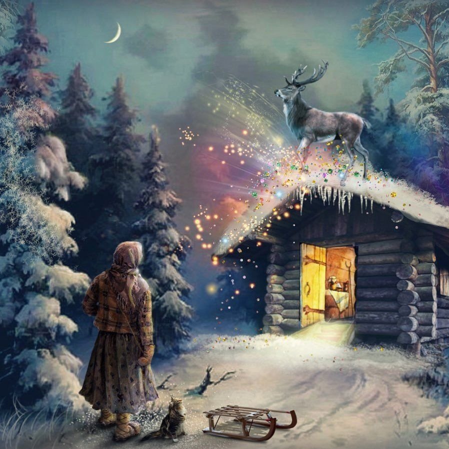 Дарёнка из сказки серебряное копытце рисунок