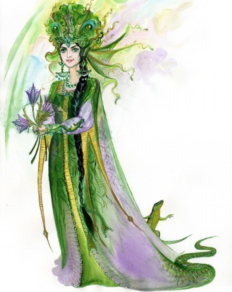 Павел Бажов Петрович рисунок серебряные копытца