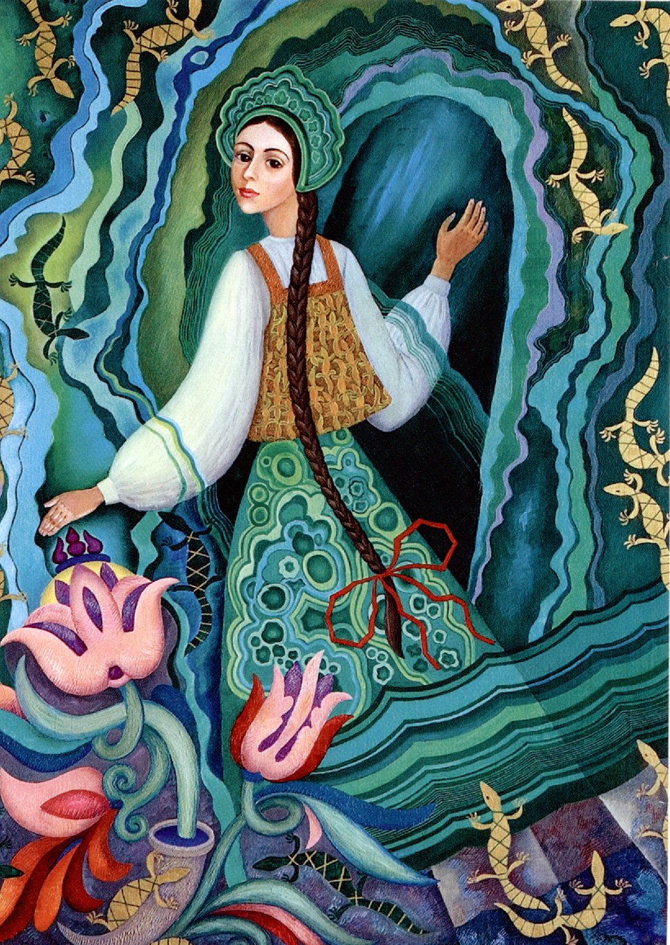 Серебряное копытце Павел Бажов поделка