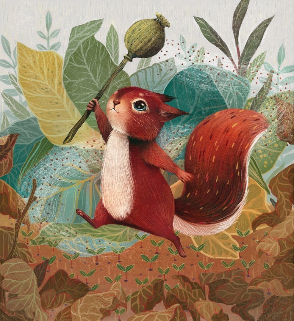 Иллюстратор Olivia Chin Mueller