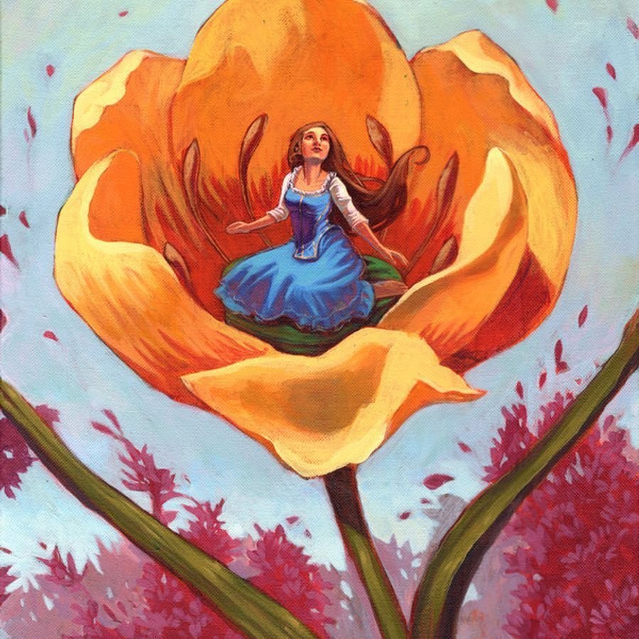 Дюймовочка мультфильм 1964