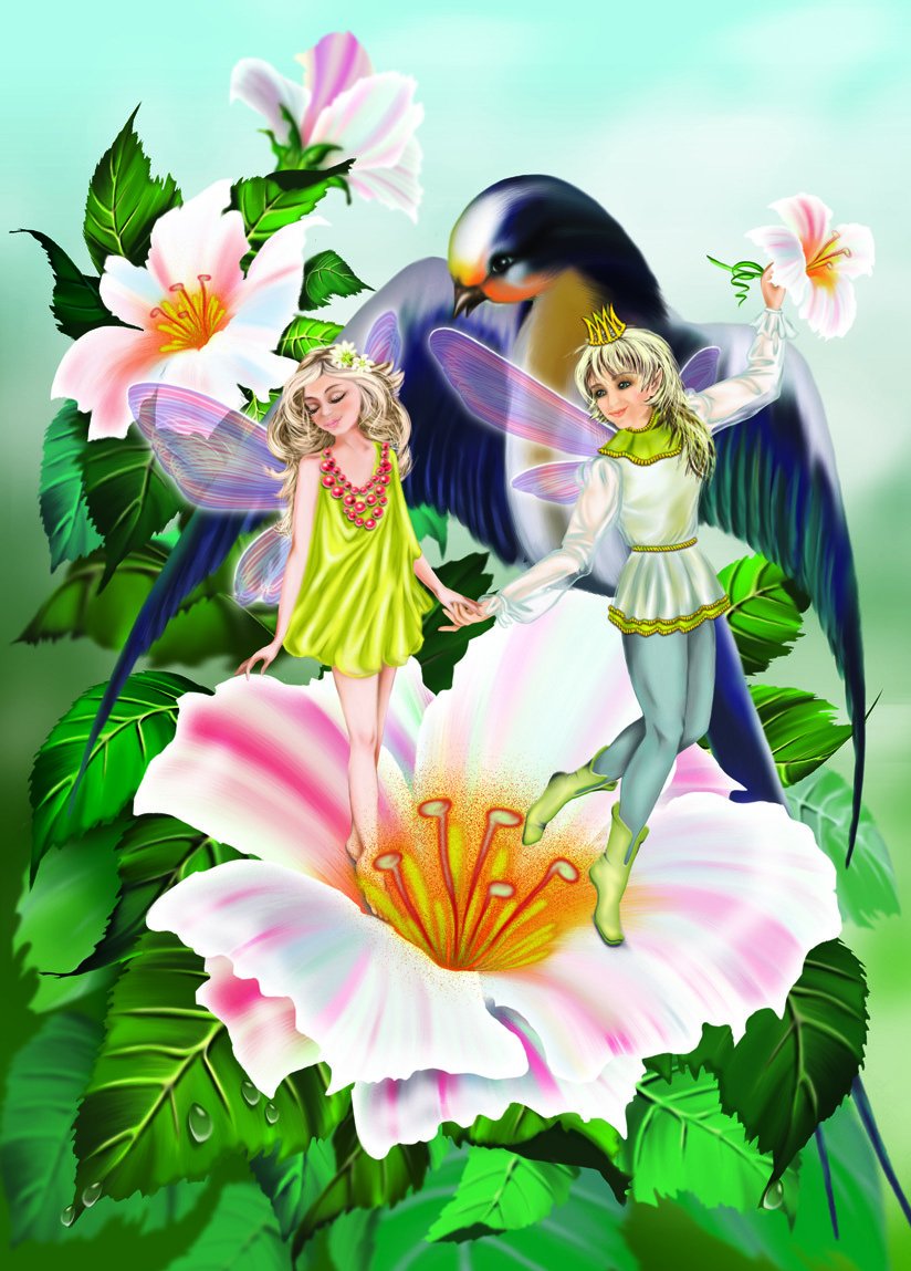 Дюймовочка мультик 1964