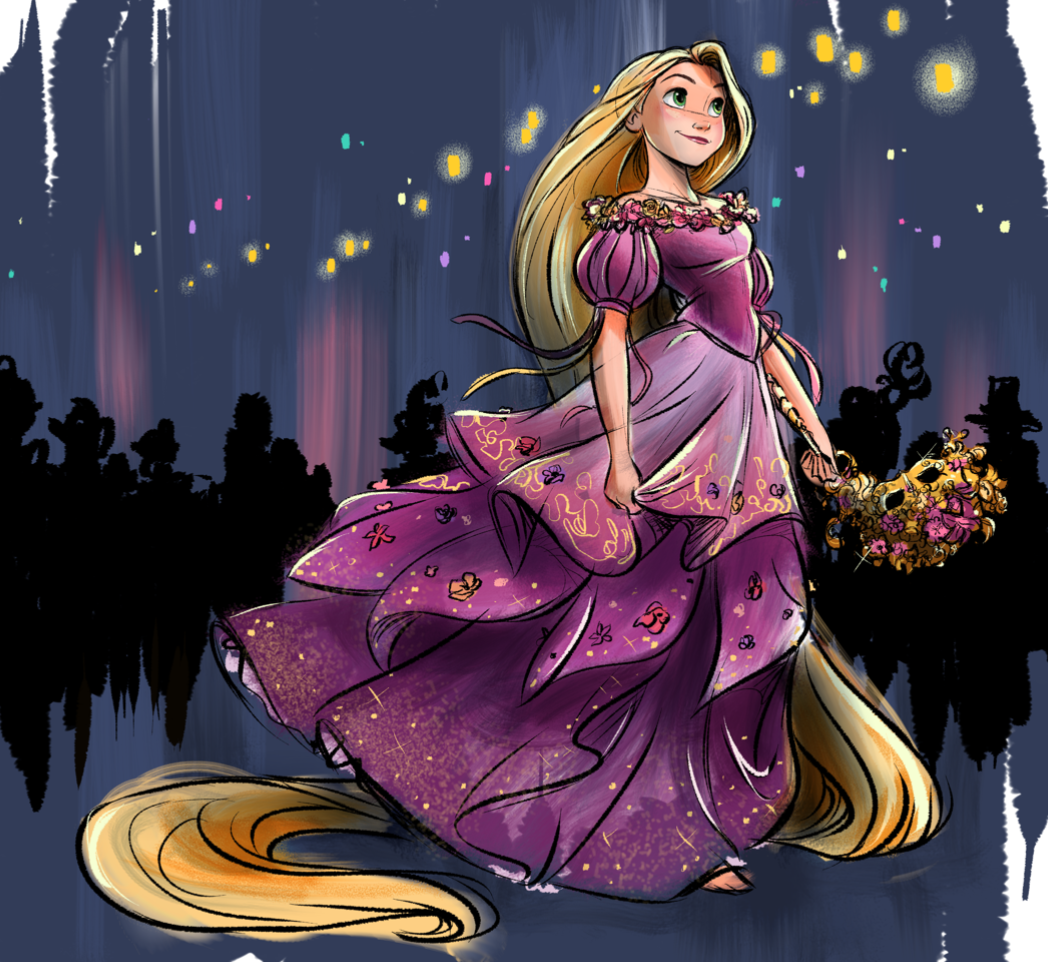 Диснеевские принцессы Жасмин современная