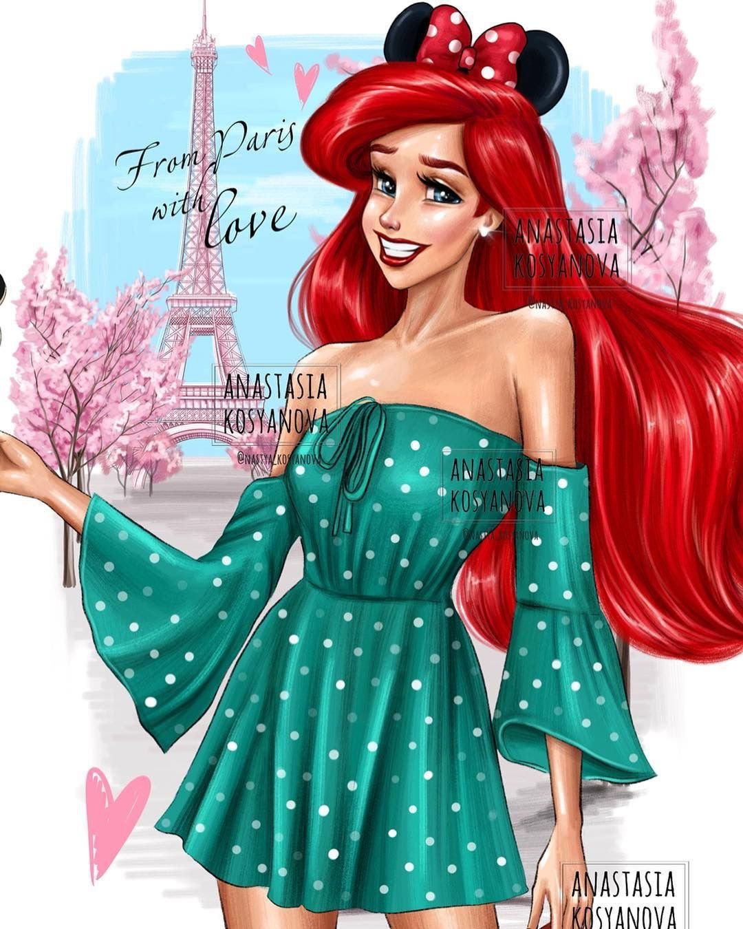Принцессы Дисней Anastasiya Kosanova