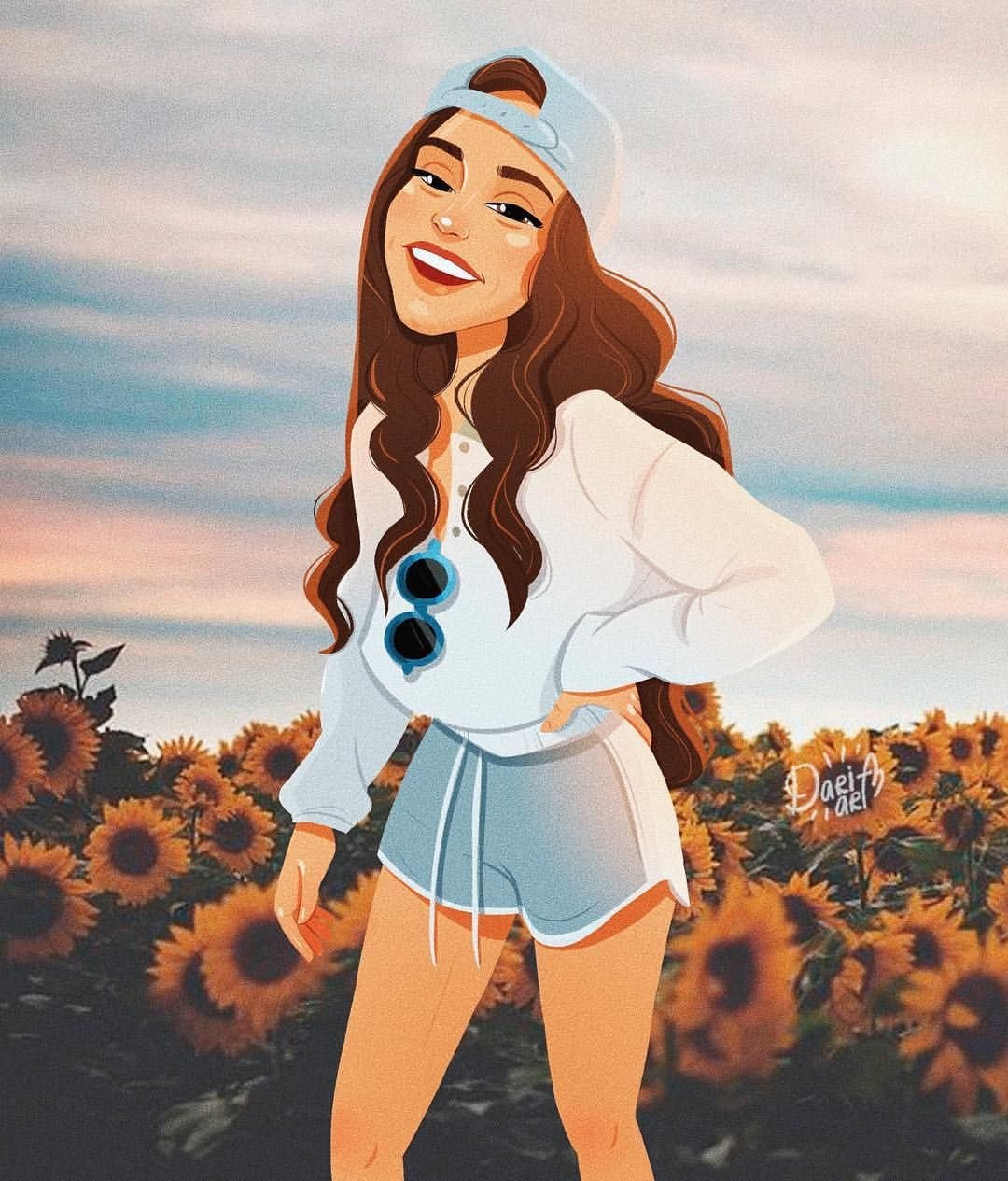 Принцессы Диснея арт Моана