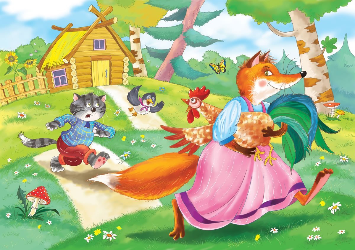 Петушок золотой гребешок. Сказка